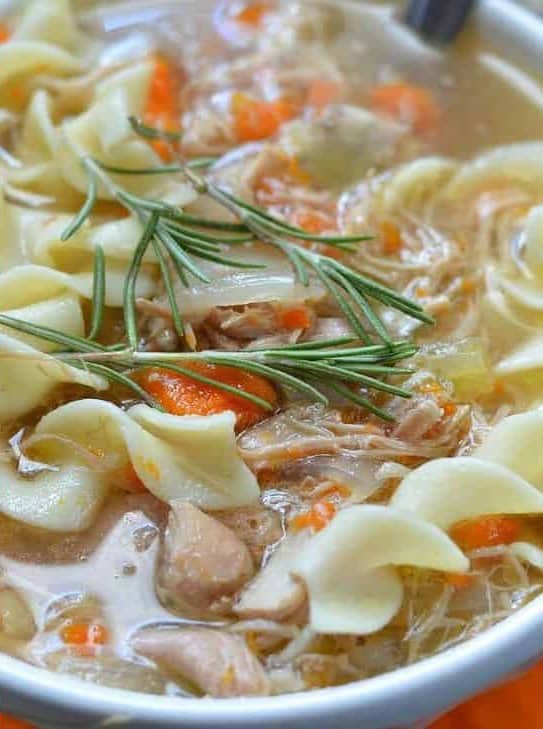 Slow Cooker Chicken Noodle Soup