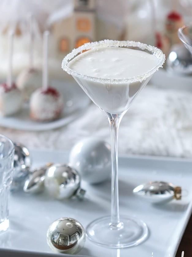 White Christmas Martini