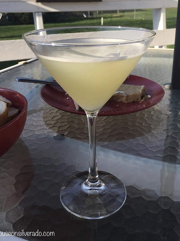 Cucumber Basil Martinis