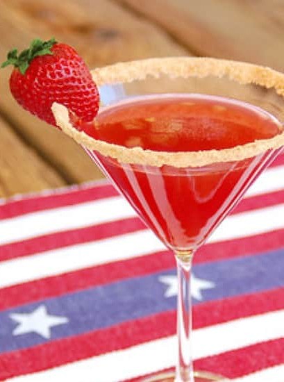 Strawberry Shortcake Martini