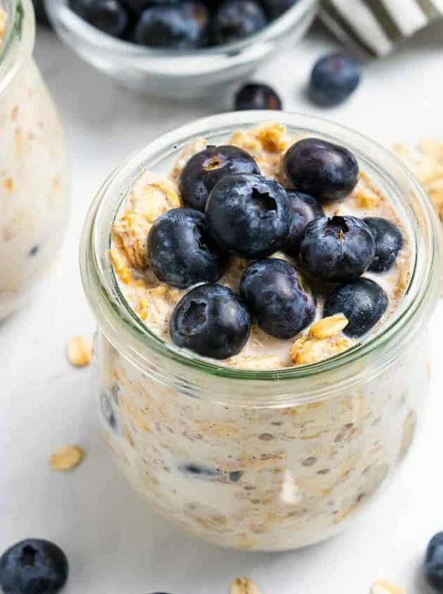 Blueberry Muffin Overnight Oats