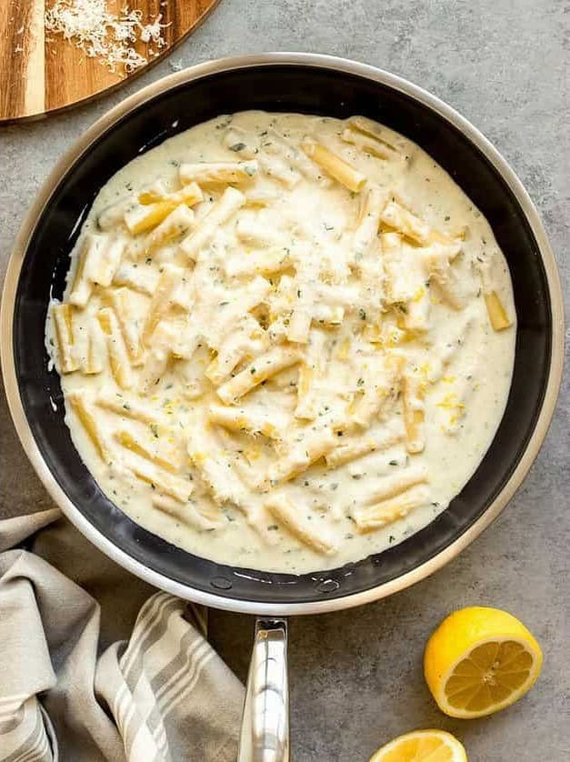 Lemon Garlic Cream Sauce