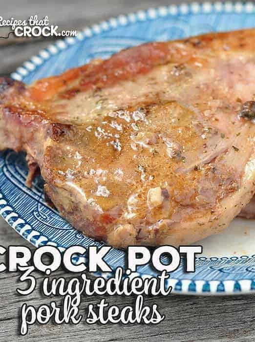 Crock Pot Pork Steaks