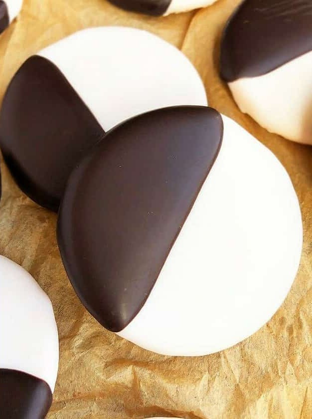 Easy Black and White Cookies