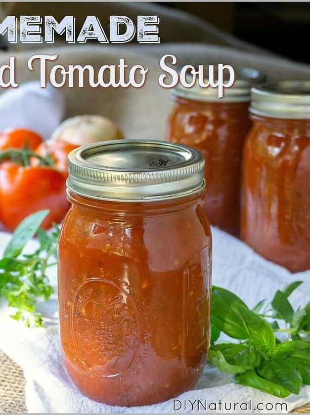 Homemade Canned Tomato Soup