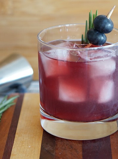 Blueberry Old Fashioned