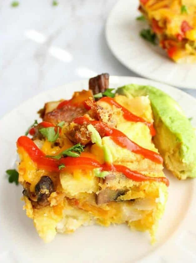 Savory Vegan Breakfast Casserole