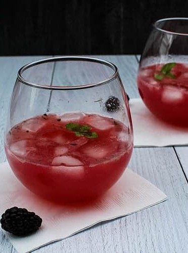 Blackberry Tequila Cooler