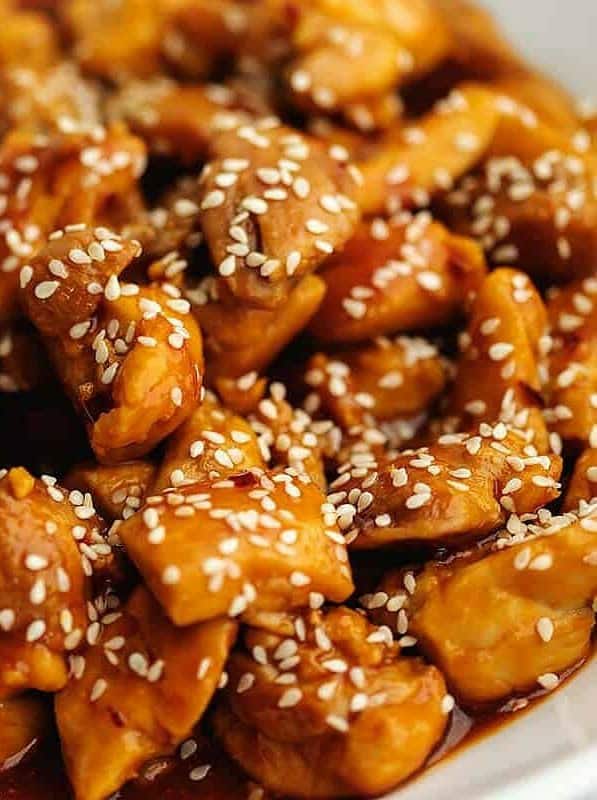 Keto Sesame Chicken