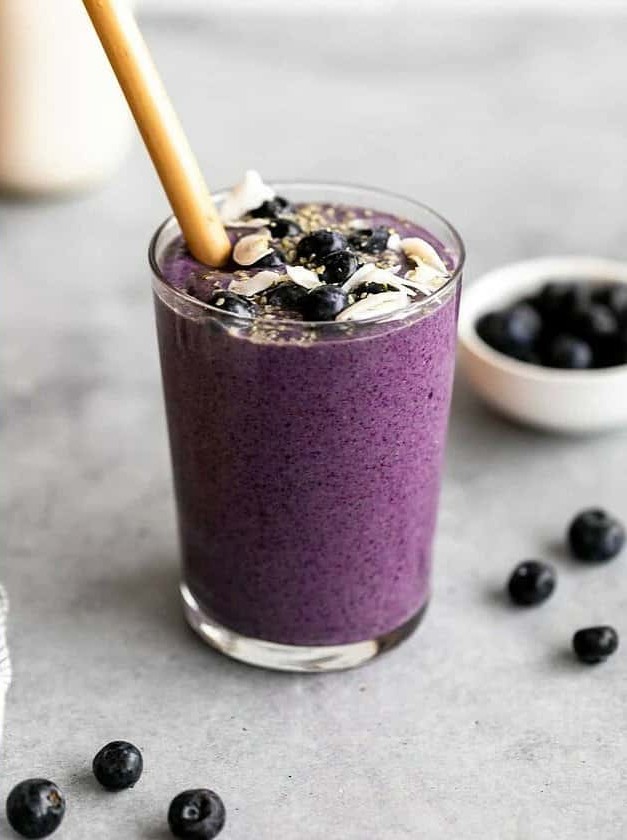 Blueberry Avocado Smoothie