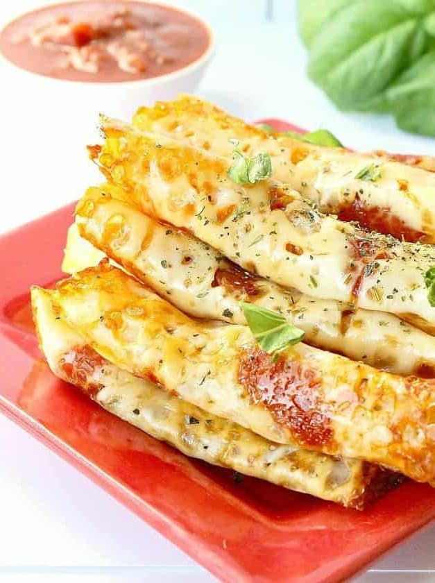 Keto Pizza Roll Ups