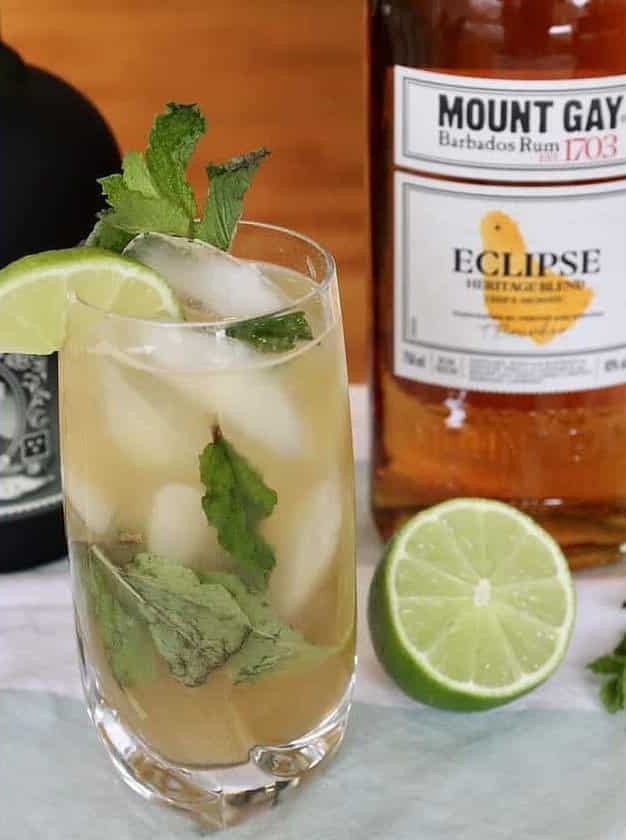 Aged Dark Rum Mojito