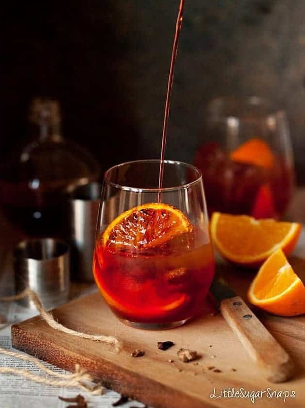 Winter Spice Negroni