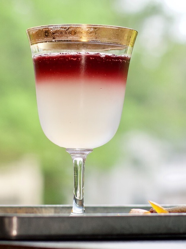 Gin and Cabernet Sour