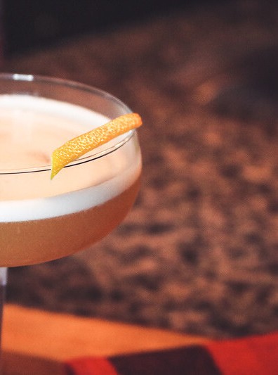 Cinnamon Whiskey Sour