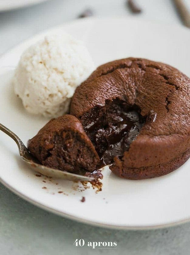 Paleo Molten Lava Cake