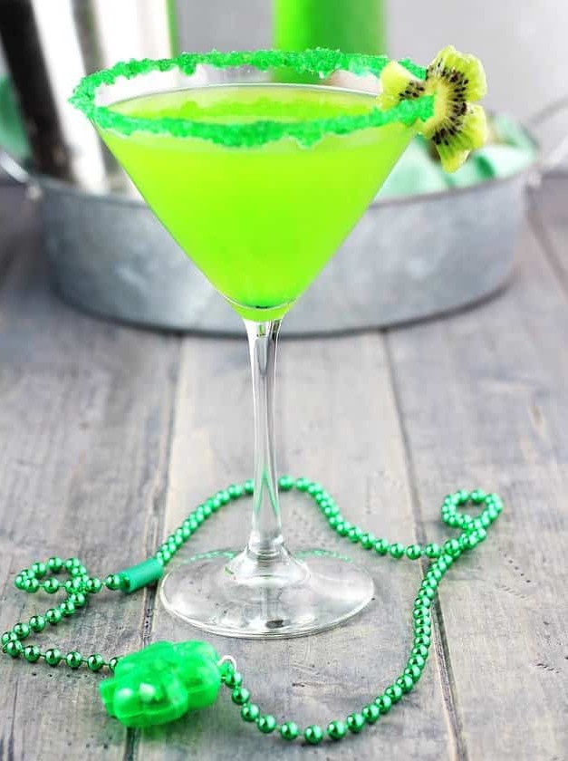 Shamrock Midori Melon Martini