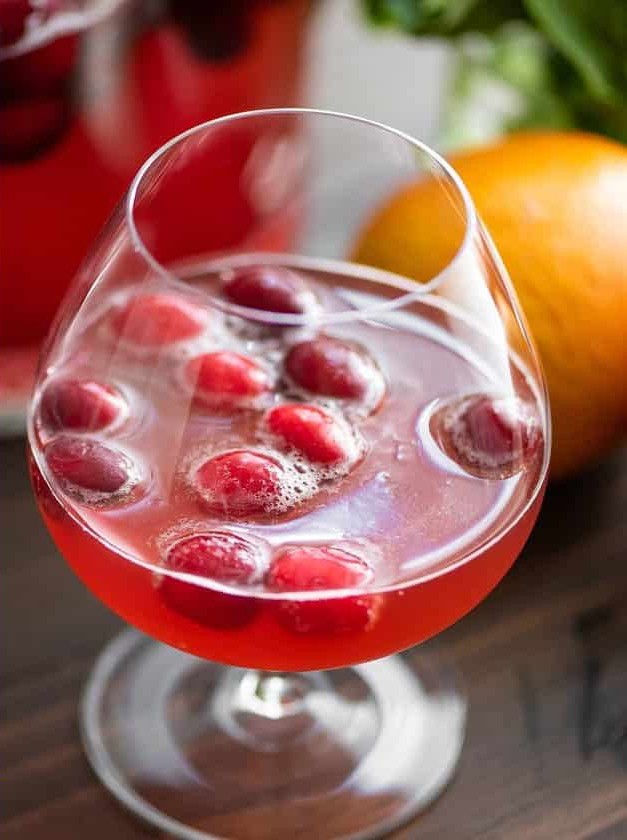 Cranberry Orange Shrub