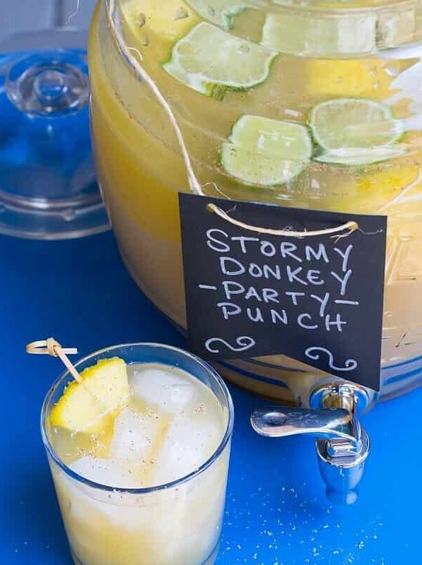 Stormy Donkey Party Punch