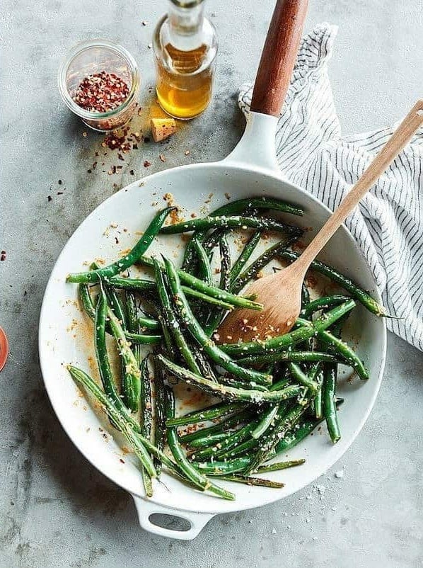 Simple Skillet Green Beans