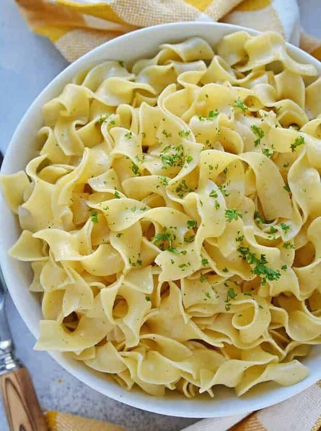 Seasoned Buttered Noodles