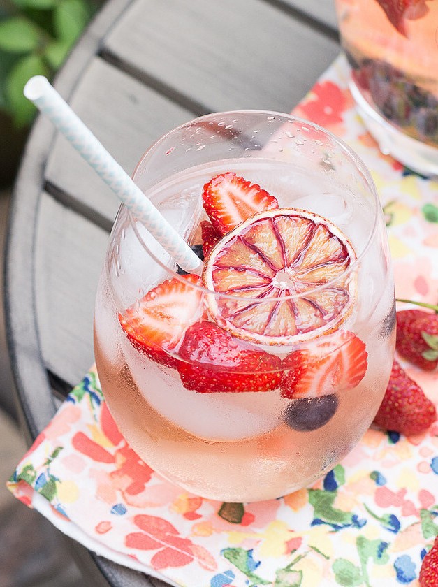 Elderflower Rosé Sangria