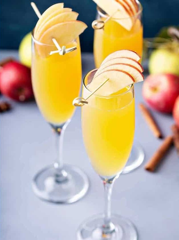 Apple Cider Mimosas