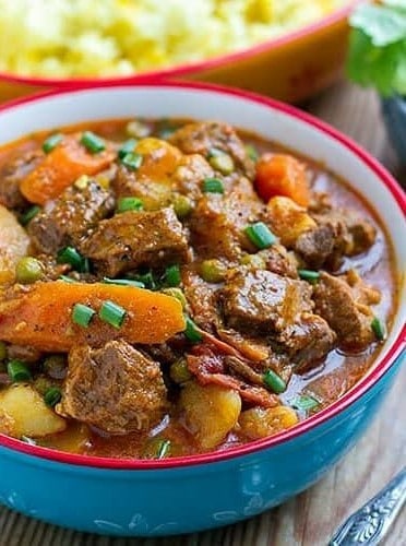 Instant Pot Moroccan Lamb Stew with Potatoes