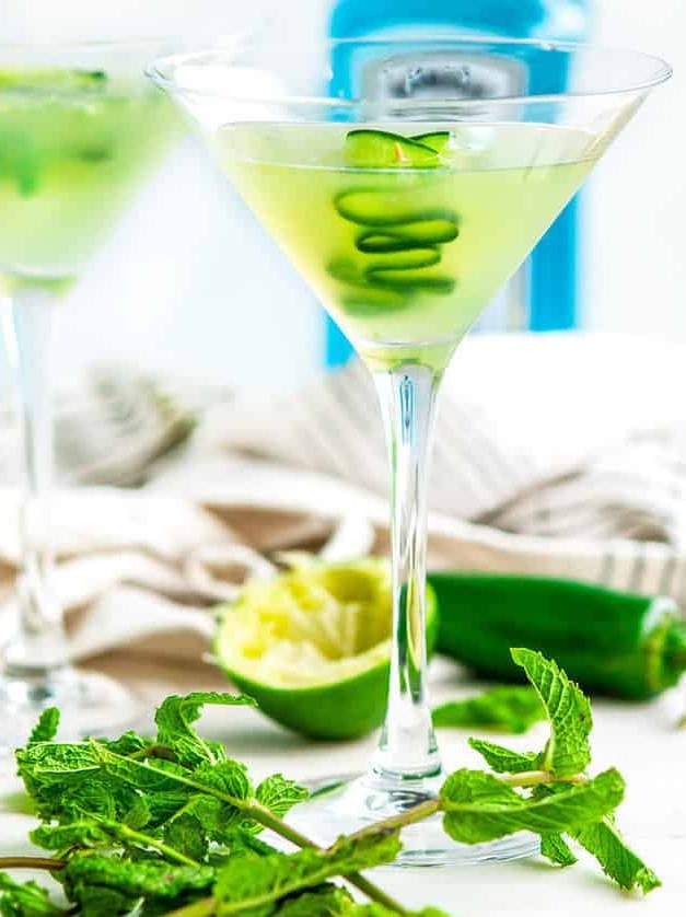 Jalapeño Cucumber Martini