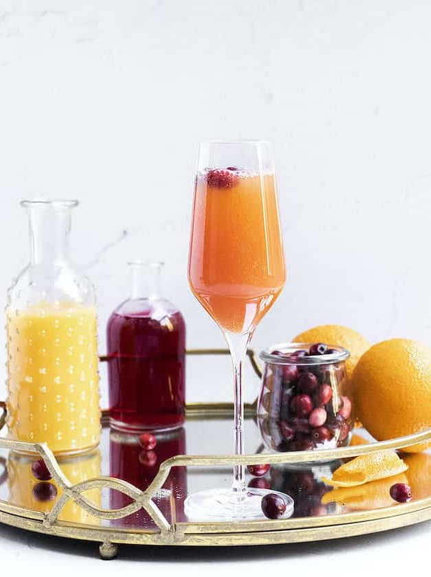 Cranberry Mimosa Cocktail