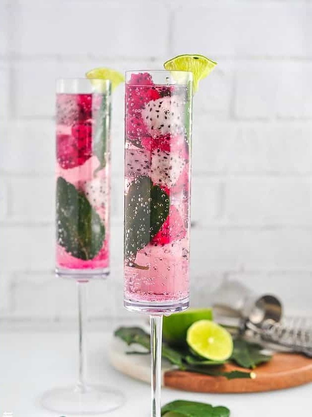 Dragon Fruit Lychee Mimosa