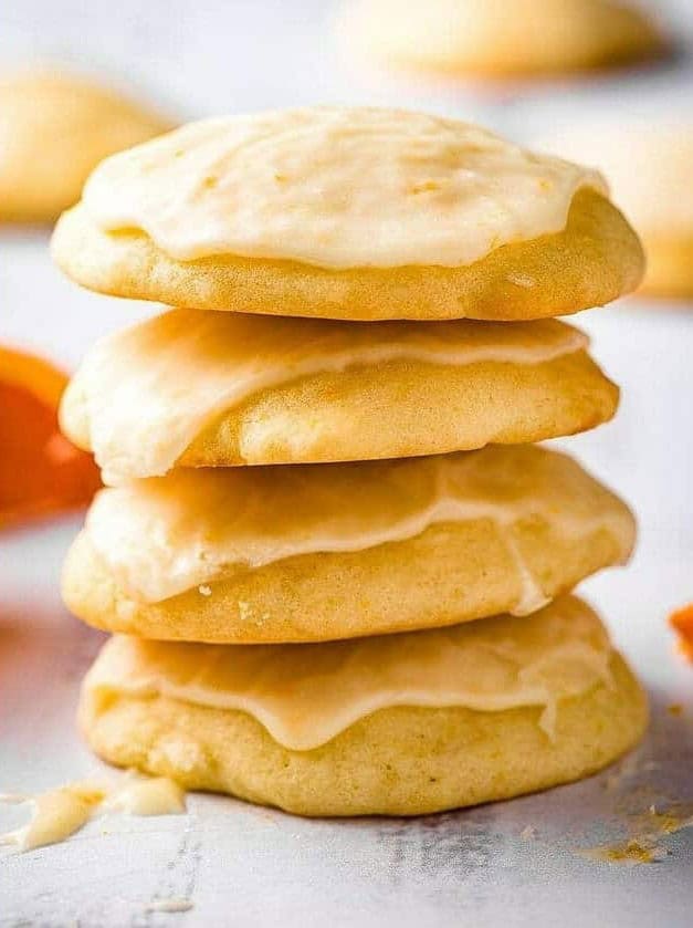 Iced Orange Cookies