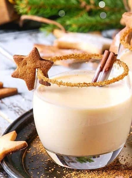 Low Carb Eggnog Cocktail