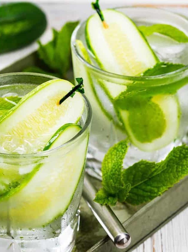 Cucumber Gin and Tonic