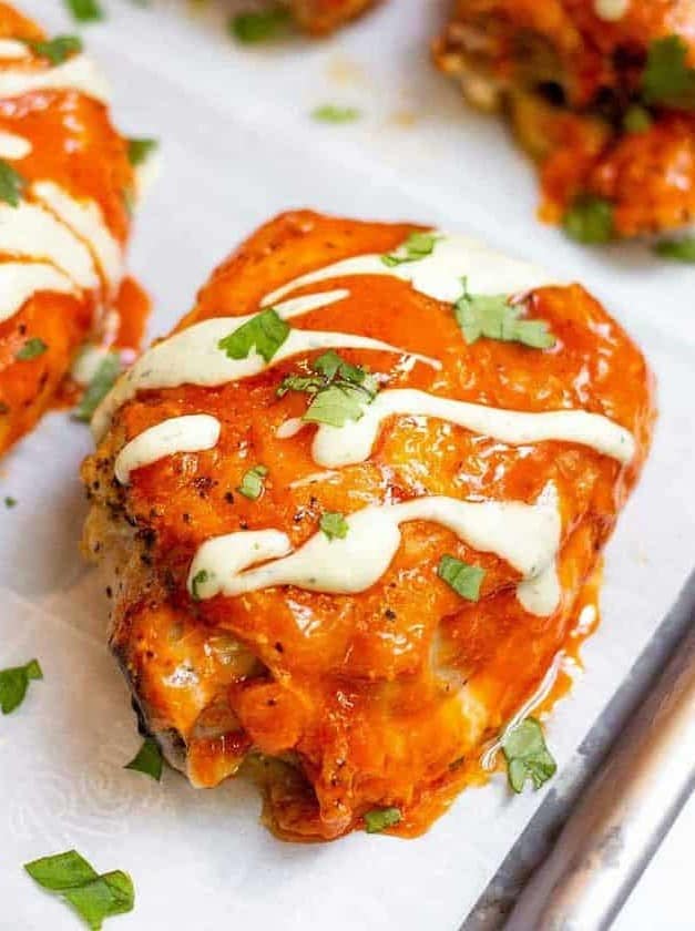 Buffalo Chicken Thighs