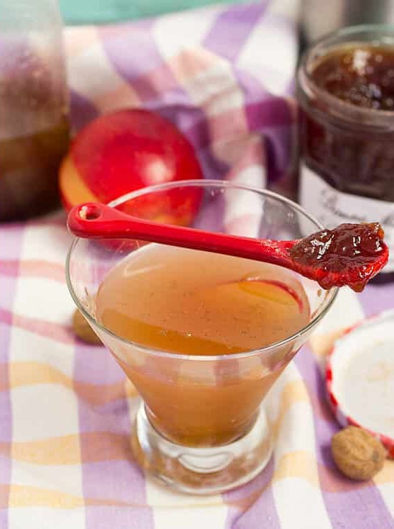 Spiced Plum Jam & Gin Cocktail