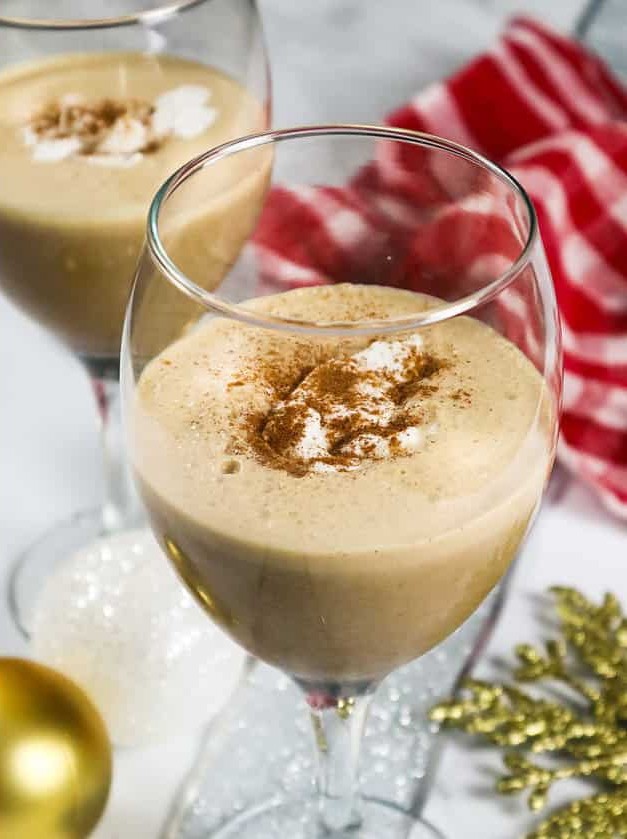 Holiday Gingerbread Mocha Cocktail