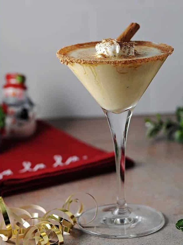 Eggnog and Baileys Cocktail