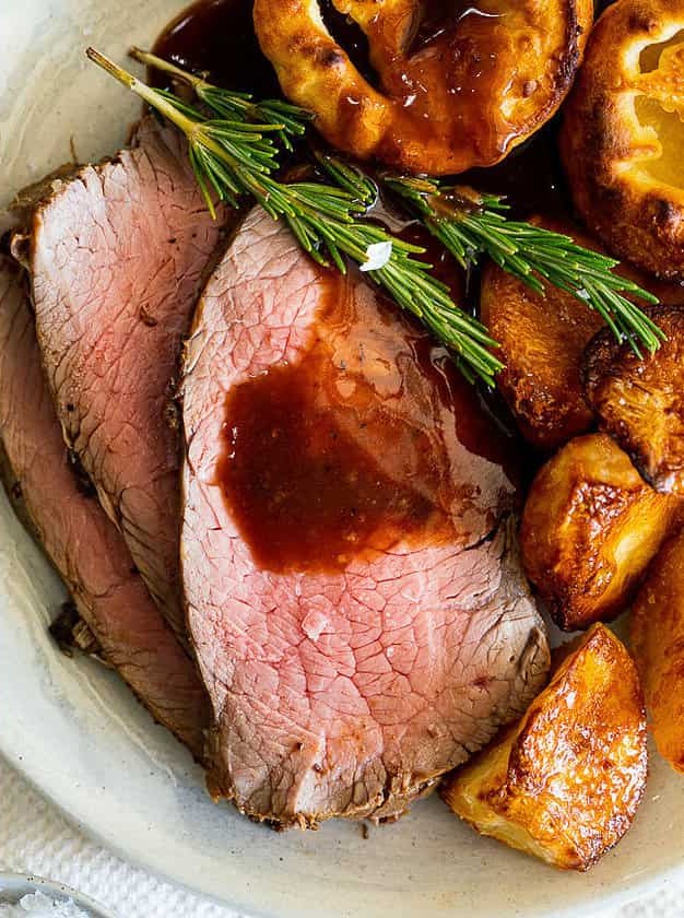 Garlic Rosemary Rump Roast