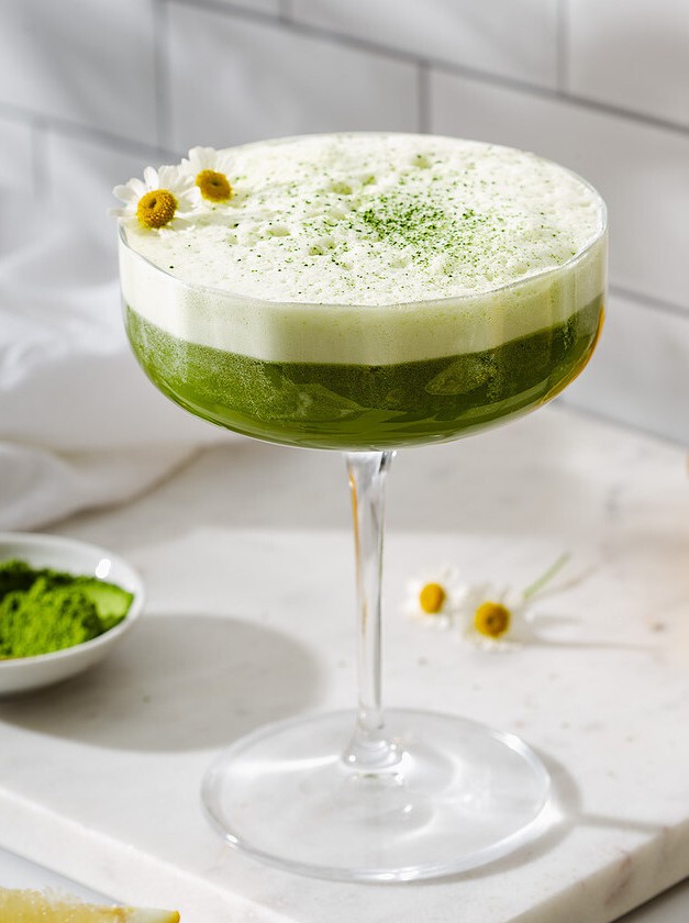 Matcha Gin Sour