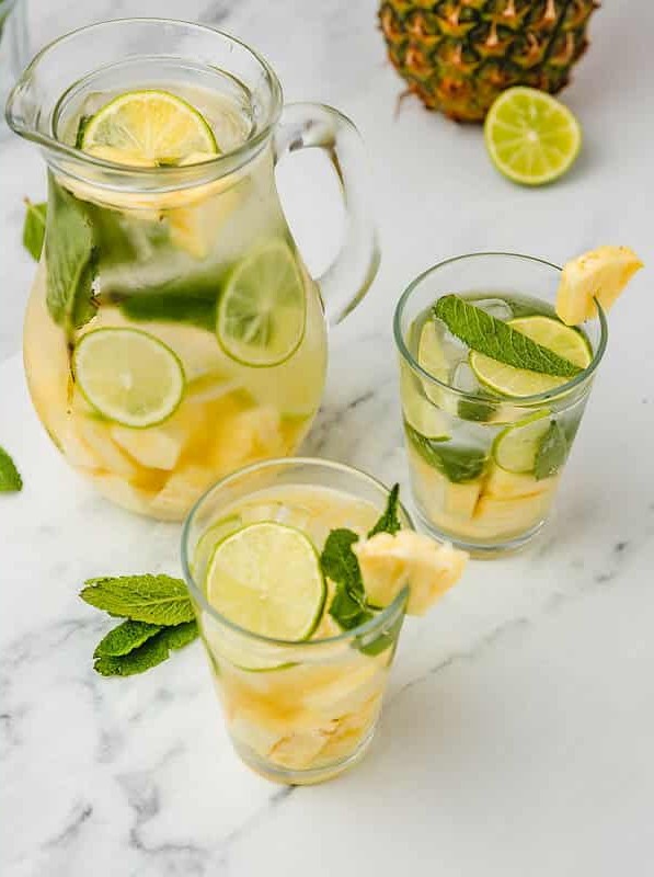 Pineapple Infused Water