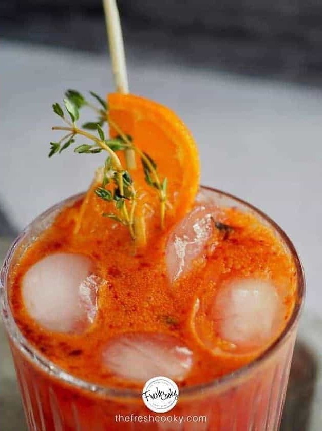 Blood Orange, Tangerine, Thyme Gin & Tonic