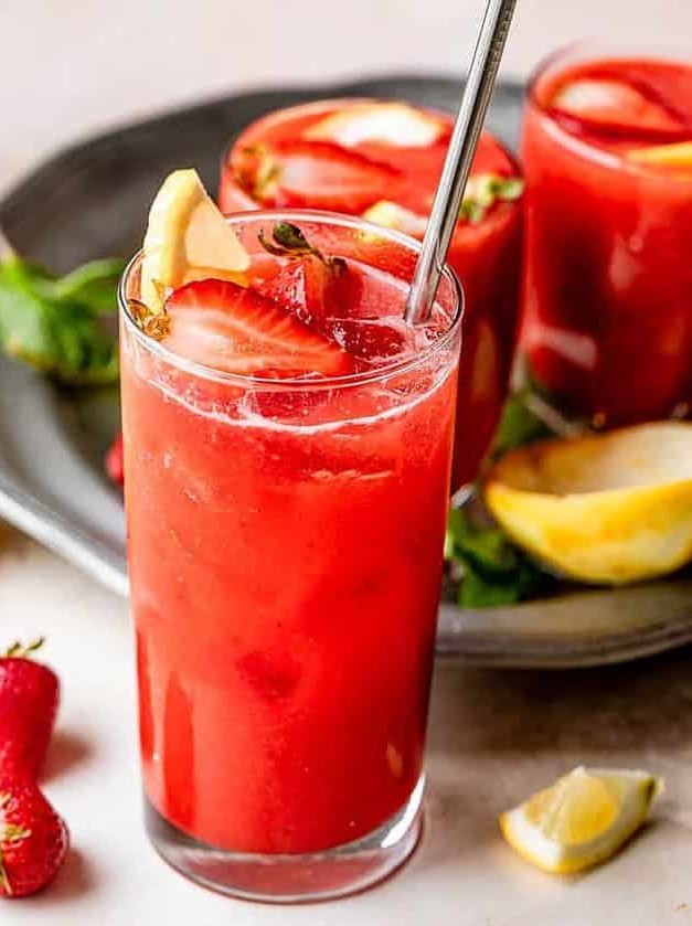 Strawberry Lemonade Sangria