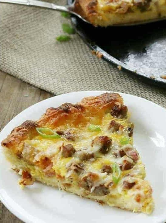 Keto Breakfast Pizza