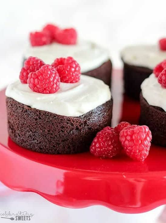 Mini Chocolate Cakes