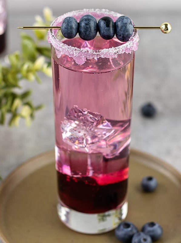 Blueberry Gin Cocktail