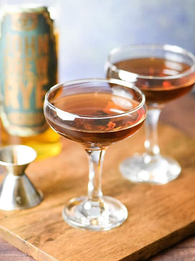 Classic Manhattan Cocktail