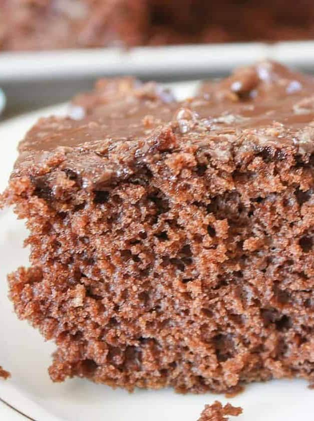 Texas Chocolate Sheet Cake with Buttermilk