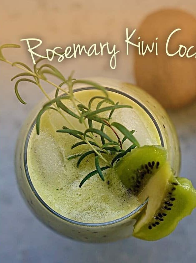 Rosemary Kiwi Cocktail