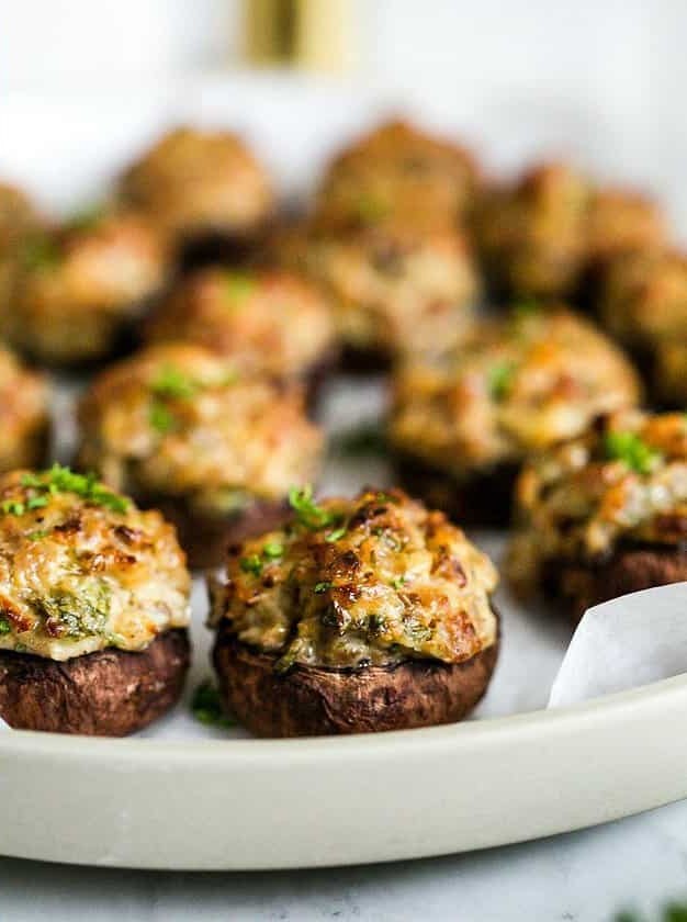 Sausage Stuffed Mushrooms